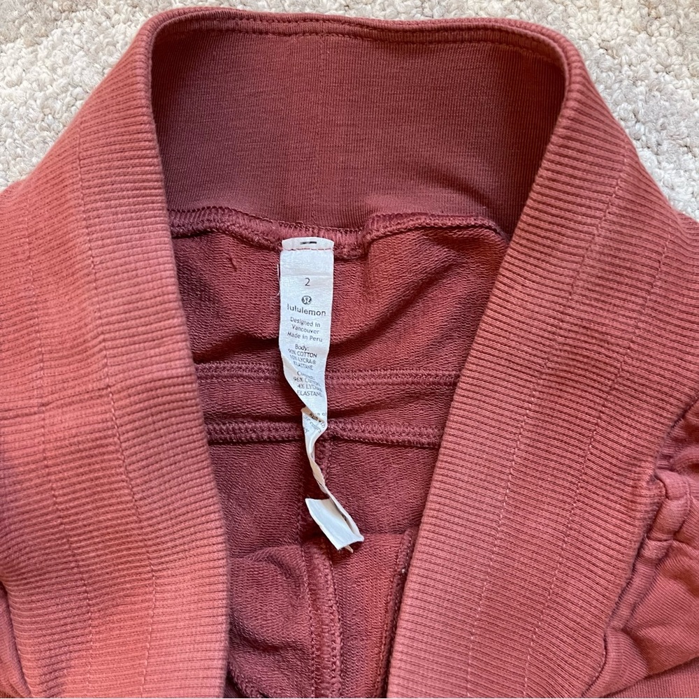 Lululemon Rust Red Joggers - image 6